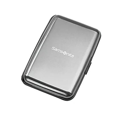 Aluminum RFID Wallet, Gun Metal